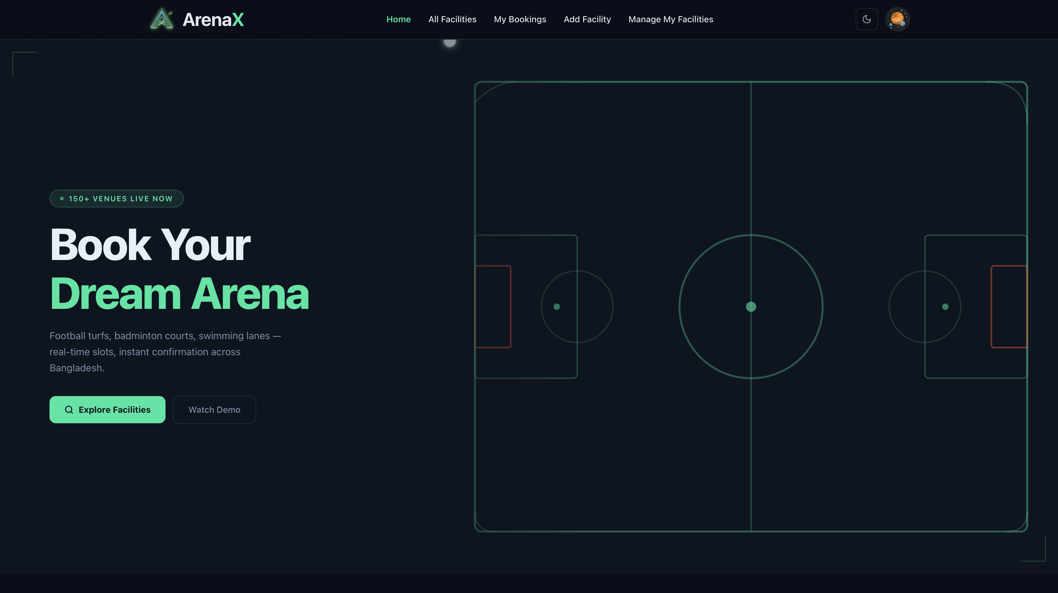 ArenaX screenshot