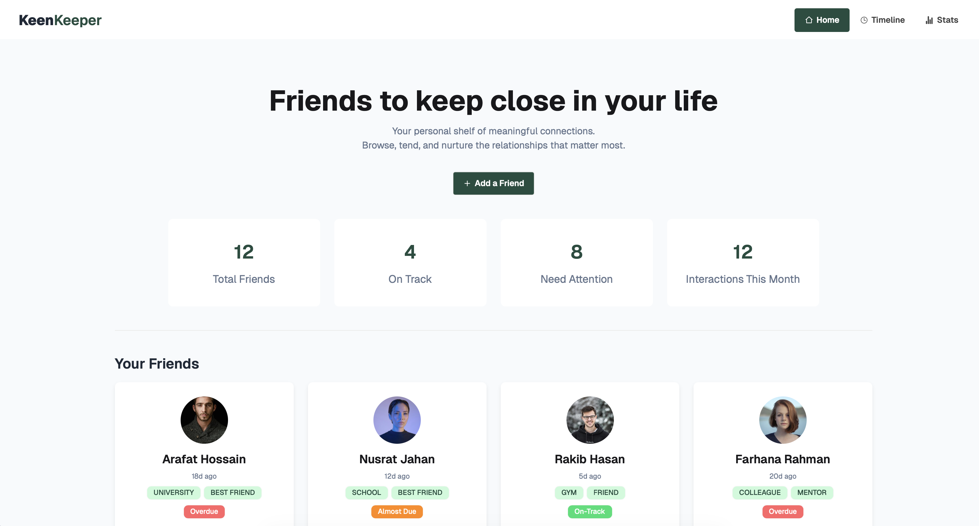 KeenKeepers screenshot