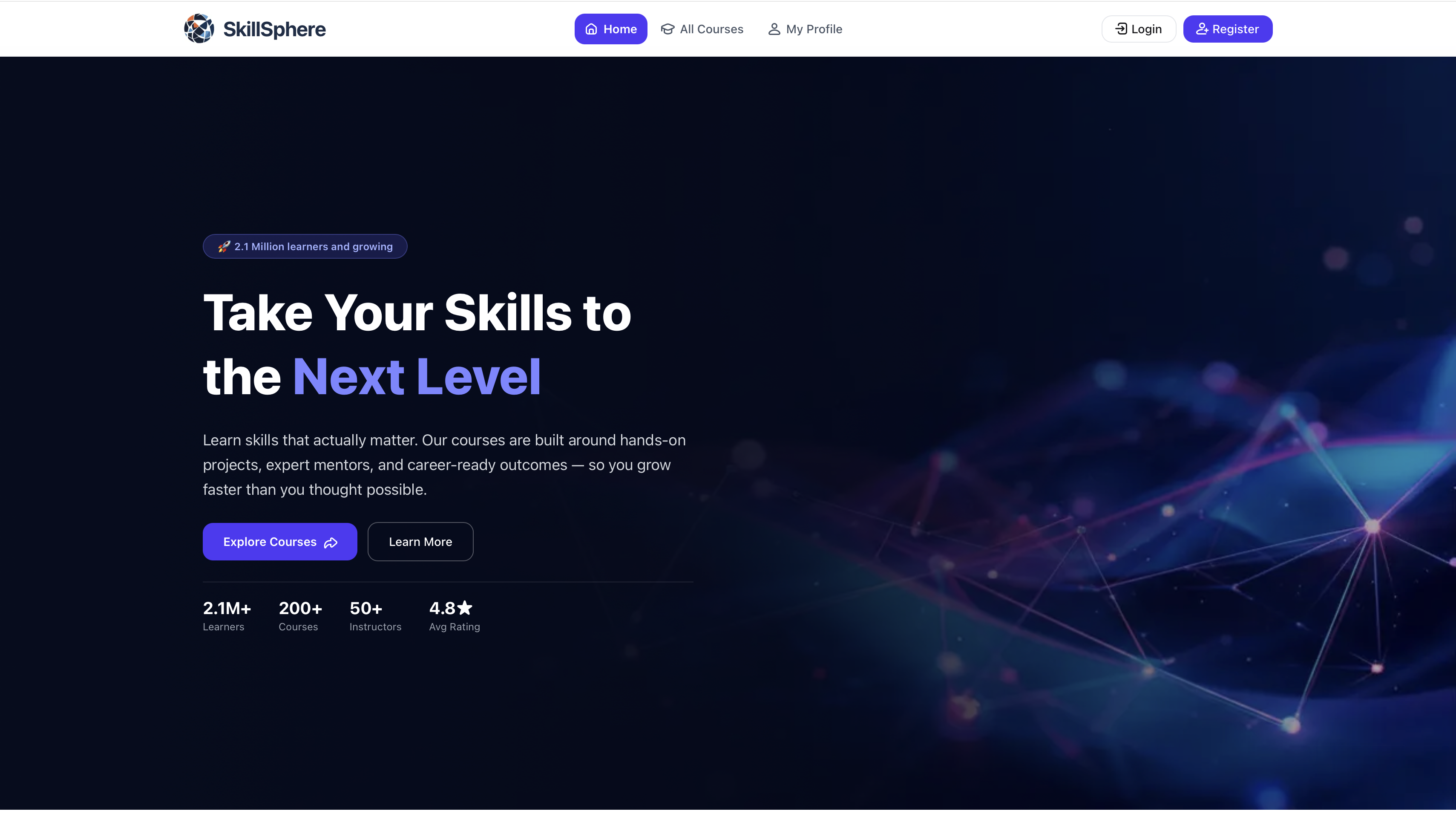 SkillSphere screenshot